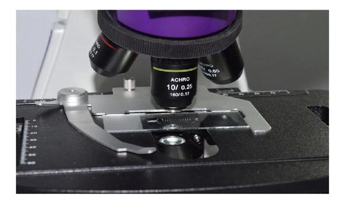 Microscopio Trinocular Otica Finita Acromatico Led 1600x