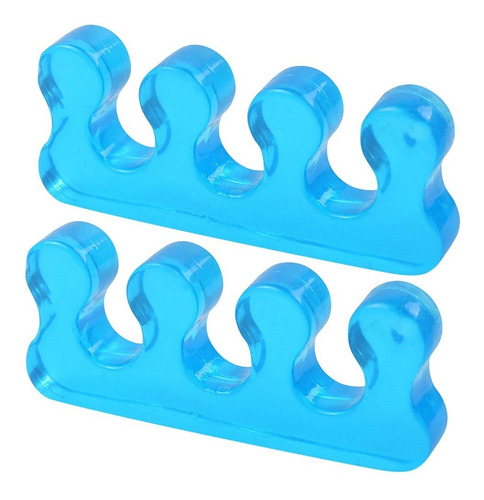 Imagem 9 de 10 de Espacador P/ Dedo Manicure E Pedicure Silicone Gel Mão Pés