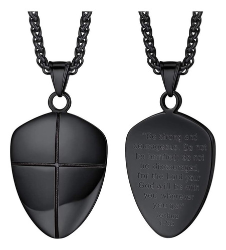 Ponte La Armadura Completa De Dios, Collar Con Escudo, Caden