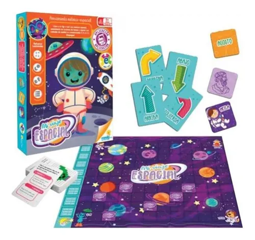 Juego De Mesa Didáctico Secuencias Mi Viaje Espacial Niños