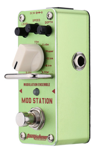 Guitarra Eléctrica Aroma Ams-3 Mod Station Modulation Ensemb