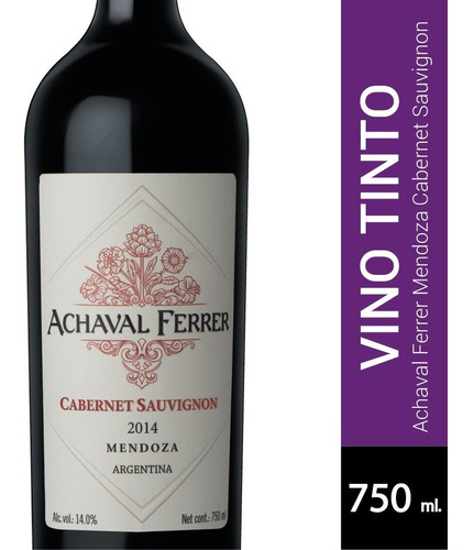 Vino Achaval Ferrer Mendoza Cabernet Sauvignon 750 Ml