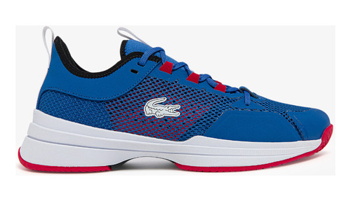 Zapatillas De Tenis De Hombre Lacoste Modelo Ag-lt21 Azules