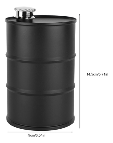 700 Ml De Acero Inoxidable De Acero Inoxidable Barrel Liquor