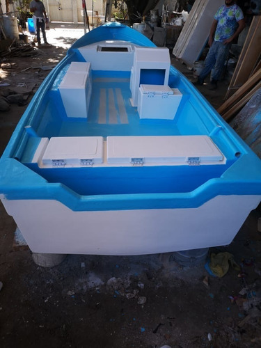 Lancha De Fibra De Vidrio H H Nautica 2024