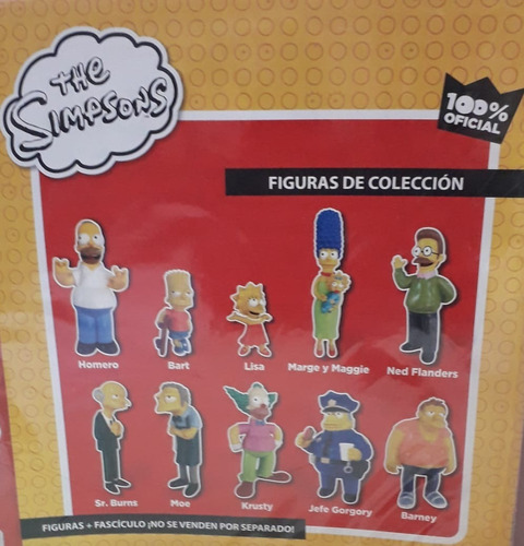 Muñecos - Simpson + Fascículo - Tradebox | MercadoLibre