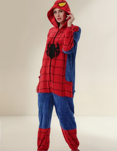 Pijama Mameluco Disfraz Tipo Spider-man Spiderman