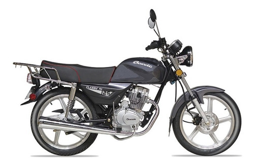 Baccio Retro Custom Dc Milestone 125 Casco Empa Y 36 Cuotas