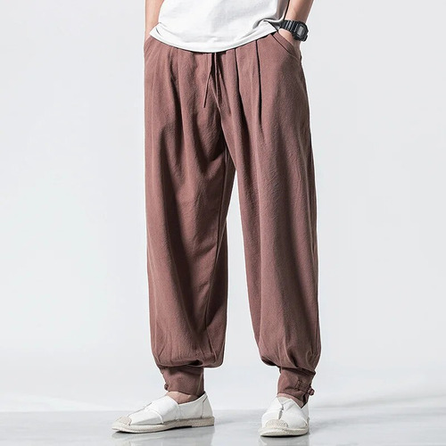 Pantalón Casual  Pantalones Harén  Asiáticos  Tradicionales