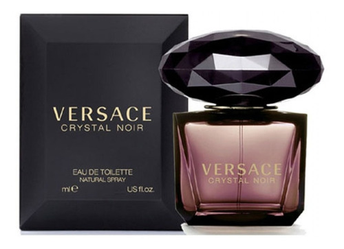 Perfume Dama Versace Crystal Noir Edt 90 Ml Original
