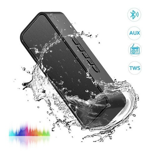 Imagen 2 de 10 de Bocina Bluetooth 5.0 Portátil Altavoces Portátiles Duales