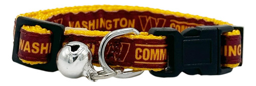 Pets First Nfl Cat Collar Washington Commanders Collar De Sa