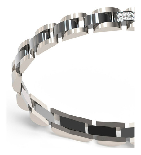 Pulsera Hombre Caballero Lion King Guess Color Plata Color Plateado Diámetro 10 Cm Largo 19 Cm