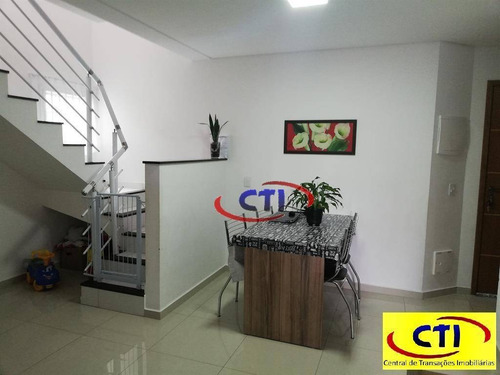 Cobertura Com 2 Dormitórios Sendo 1 Suíte À Venda, 126 M² - Baeta Neves - São Bernardo Do Campo/sp - Co0100