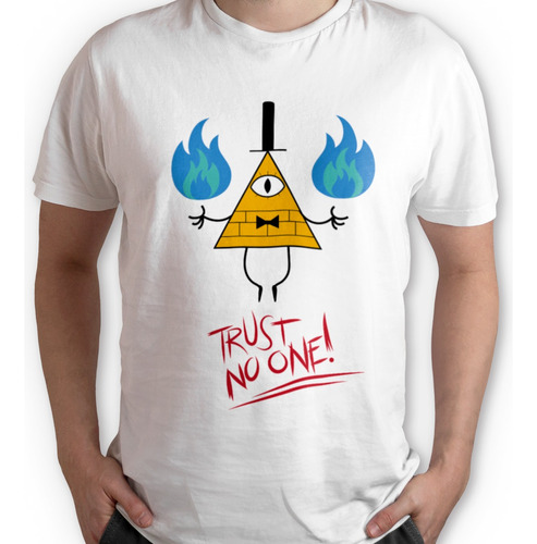 Polera Gravity Falls Bill Cipher 100% Algodón