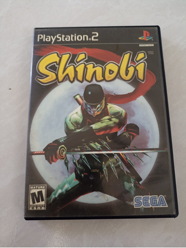 Shinobi Usado Playstation 2 Ps2 Sega Rayones De Uso 
