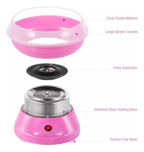 Máquina Automática De Algodón De Azúcar En Color Lazhu ALG