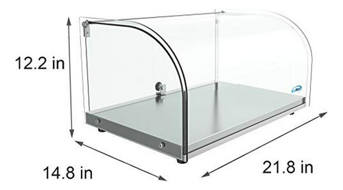 Vitrina De Exhibición Para Panadería Koolmore Dc-1c, 22 - 1