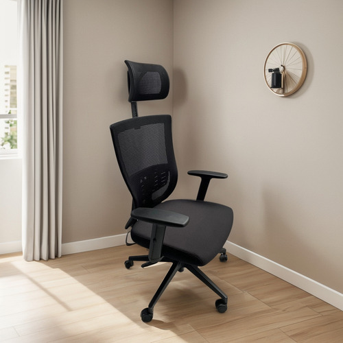 Silla Para Escritorio Ads Athenas Cc Brazo Ajustable Mesh