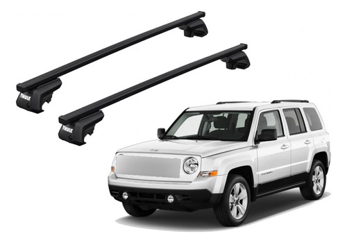 Barras Thule Jeep Patriot 06-17 Re / Squarebar Evo