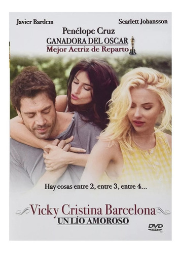 Vicky Cristina Barcelona Scarlett Johansson Pelicula Dvd