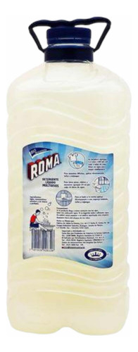 Detergente Ropa Líquido Biodegradable Roma Multiusos 3.78 L
