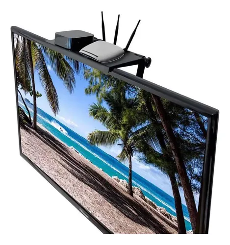 Repisa Plegable Accesorio Sobre Monitor Smart Tv Ajustable