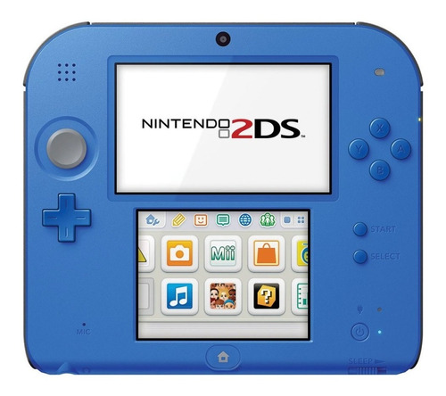 Nintendo  3ds 2ds Standard Color  Azul Y Negro 32gb + R4