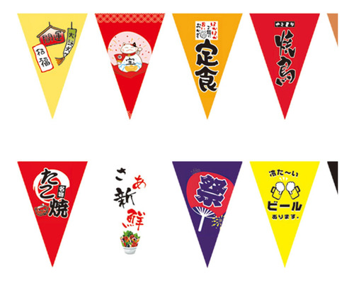 Decoración De Bandera De Estilo Japonés M2 20cmx30cm M2