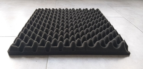 Placa Panel Acustico Conos Basic 500x500x75mm Fonoabsorbente