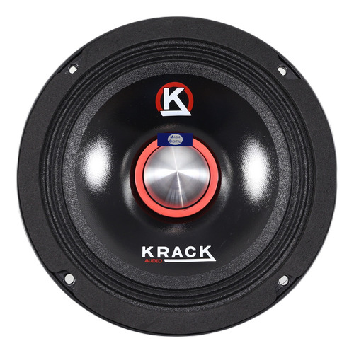 Medio Rango 6.5puLG Krack Audio Kms-650 300watts 1pz Color Negro