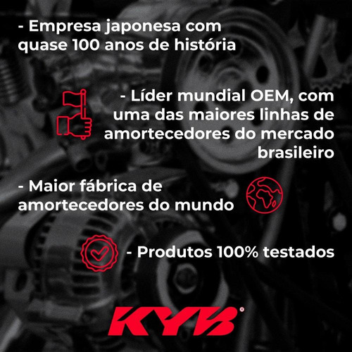 Par Amortecedor Kayaba Dianteiro Toyota Camry Xv20 1997-2001