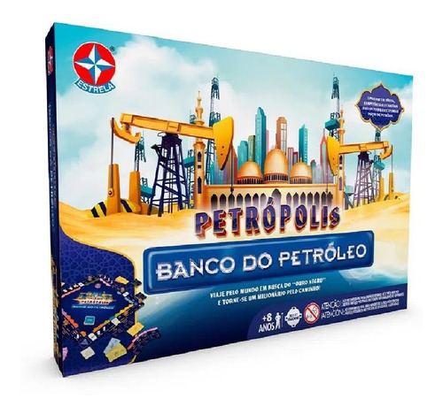 Jogo Petrópolis Banco Do Petróleo - Estrela