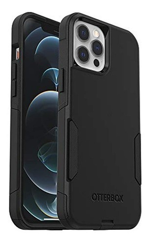 Funda Otterbox Commuter Series Para iPhone 12 Pro Max - Negr