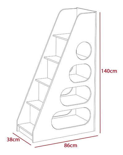 Escalera Estante