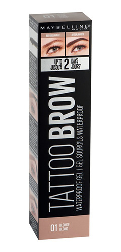 Tinte De Cejas Maybelline Tattoo Brow Gel No Peel Off X6.8ml