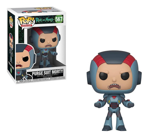 Funko Pop Rick And Morty Purge Suit Morty