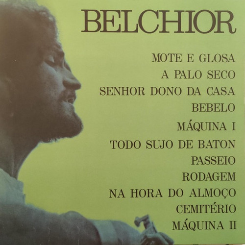Lp Belchior - Belchior (noize 2024 Disco Transparente)
