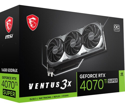 Tarjeta Grafica Msi Geforce Rtx 4070 Ti Super 16g Ventus 3x