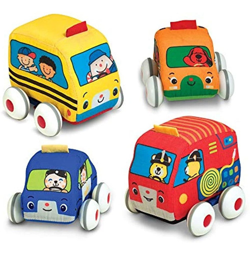 Melissa & Doug K's Kids Pull-back Vehicle Set - Juego De Jug