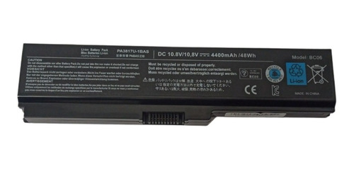 Bateria Premium Toshiba Pa3817 3634