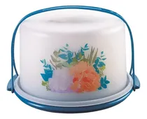 Comprar Porta Torta Decorado 6 Lt Tupperware® Libre De Bpa