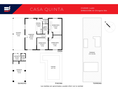 Casa Quinta En Venta En Hostería San Antonio | Luján | 3 Dormitorios | Pileta | Apta Crédito