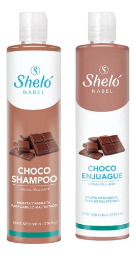 Shampoo + Enjuague De Chocolate Shelo