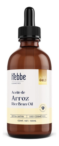 Aceite De Arroz Puro Cosmetico Aclarante Humecante 100ml Tipo de piel Sensible