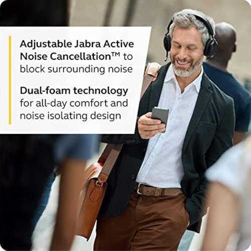 Fone De Ouvido Sem Fio Jabra Evolve2 75 Pc Com Carregamento