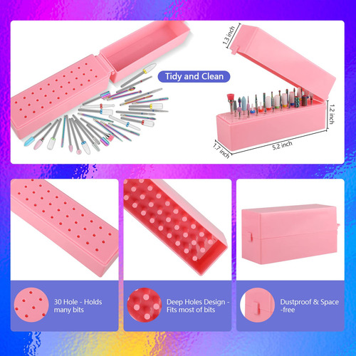 Juego De Herramientas De Uñas De Cerámica Para Uñas De 30 Pi