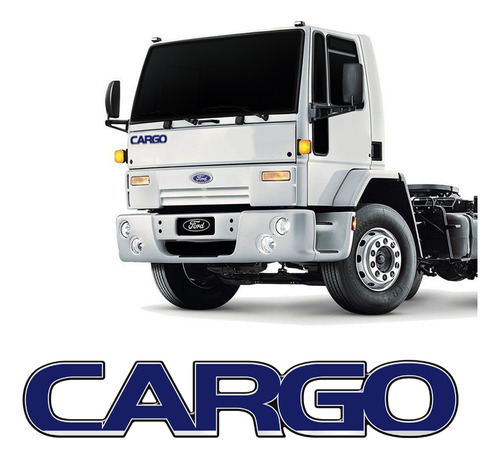 Emblema Adesivo Caminhão Ford Cargo Grande Todos Resinado