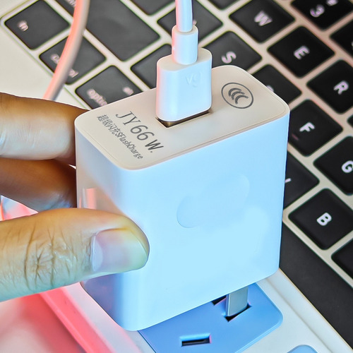Cargador De Carga Rápida De 66 W, Adaptador De Cargador De T