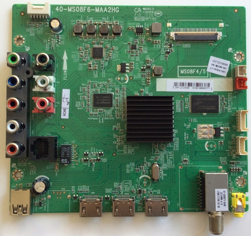 Main Para Tv Tcl V8-ms08f4h-lf1v004(h5) / 40-ms08f6-maa2hg (Usado)